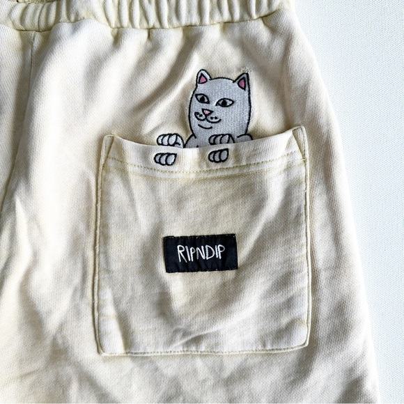 RIPNDIP RIPNTAIL SWEATSHORTS Mineral Dye Lord Nermal Cat Size XS - Picture 3 of 14